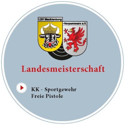 Landesmeisterschaft KK-Sportgewehr, Freie Pistole