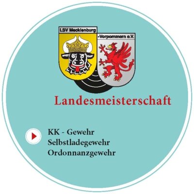Landesmeisterschaft KK - Gewehr, Selbstladegewehr, Ordonnanzgewehr