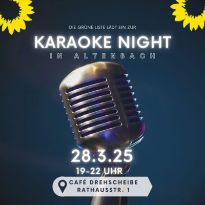 Veranstaltung: Karaoke-Night Fr 28.​03.​2025