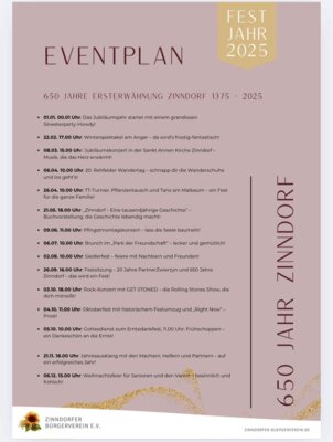 Veranstaltung: Gottesdienst zum Erntedankfest in Zinndorf So 05. 10. 2025