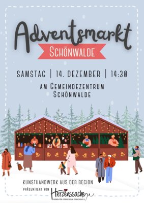 Veranstaltung: Schönwalder Adventsmarkt Sa 14. 12. 2024
