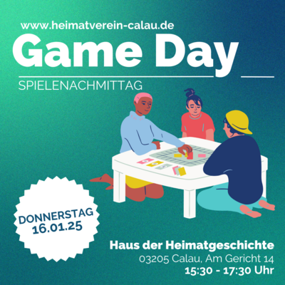 Gameday - Einladung