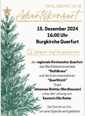 Adventskonzert in der Burgkirche