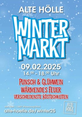 Einladung zum Wintermarkt in der Alten Hölle (Bild vergrößern)