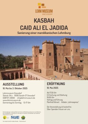 Ausstellungsplakat Kasbah