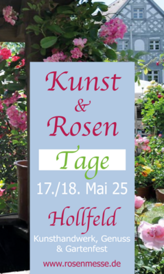 Kunst- und Rosentage Hollfeld 2025 (Bild vergrößern)