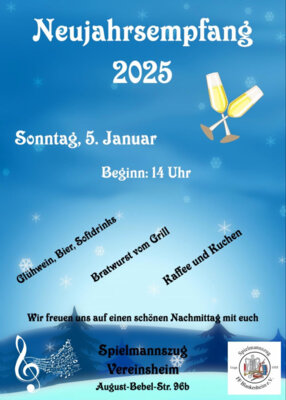 Veranstaltung: Neujahrsempfang So 05. 01. 2025