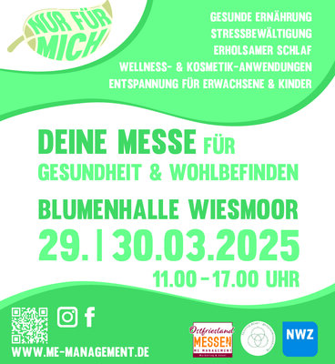 Messe Event NUR FÜR MICH Wohlfühlen & Gesundheit