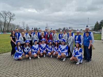 Gruppenfoto der Karnevalisten