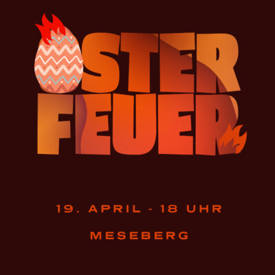 Veranstaltung: Osterfeuer an der Kirche Sa 19. 04. 2025