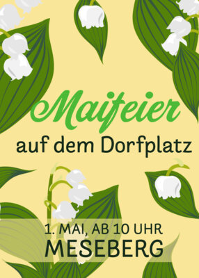 Veranstaltung: Maifeier auf dem Dorfplatz Do 01. 05. 2025