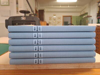 frisch gedruckte Bücher: Mein Morgenstern