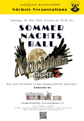Sommernachtsball mit den Nachtfalken! (Bild vergrößern)