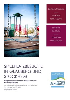 Veranstaltung: Spielplatzbesuch Stockheim Do 12. 06. 2025