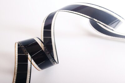 Foto: Filmstreifen; Quelle: pexels.com / Pietro Jeng