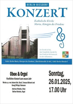 Plakat zum Konzert