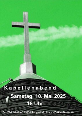 Veranstaltung: Kapellenabend: Albert Schweitzer – Texte und Musik Sa 10. 05. 2025