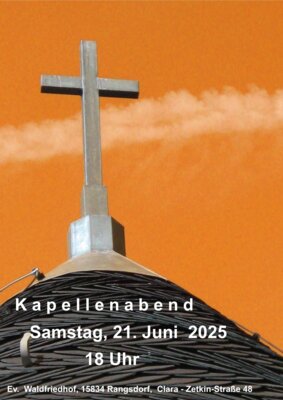 Veranstaltung: Kapellenabend: Hilde Domin – Texte und Musik Sa 21. 06. 2025
