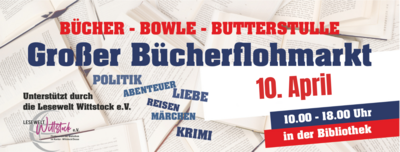 Veranstaltung: Bücher - Bowle - Butterstulle Do 10. 04. 2025