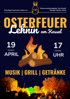 Veranstaltung: Osterfeuer in Lehnin Sa 19. 04. 2025