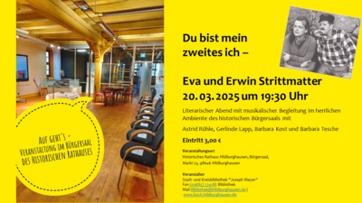 Erwin und Eva Strittmatter | Foto: Edith Rimkus-Beseler