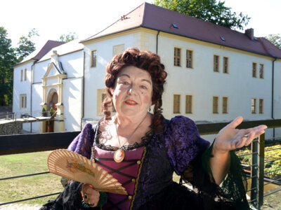 Die Frau des Alchemisten, Erlebnisführung in der Festung Foto: RASCHE FOTOGRAFIE (Bild vergrößern)