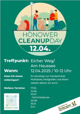 Veranstaltung: CLENUP DAY Hönow Sa 12. 04. 2025