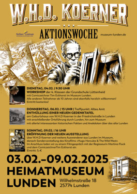 Plakat W.H.D. Körner Aktionswoche