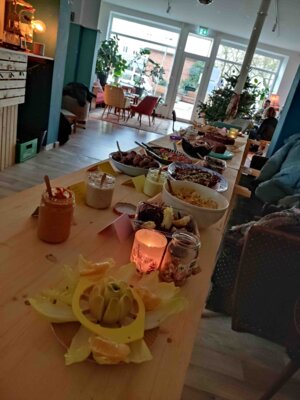 Veganer Brunch im Stadtsalon Safari I Foto: Stadtsalon Safari e.V.