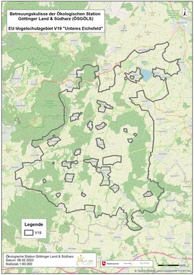 EU-Vogelschutzgebiet V19 (Bild vergrößern)