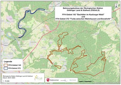 FFH-Gebiete 143 und 372 (Bild vergrößern)
