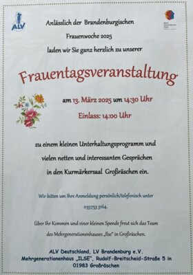 Plakat zur Veranstaltungsankündigung (Bild vergrößern)