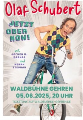 Veranstaltung: *** AUSVERKAUFT *** Olaf Schubert auf der Waldühne Do 05. 06. 2025