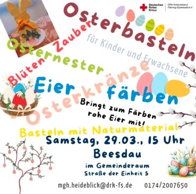 Veranstaltung: Ostern in Beesdau Sa 29. 03. 2025