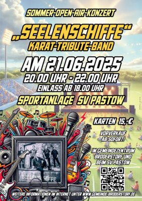 Sommer Open-Air mit "Seelenschiffe" der Karat Tribute-Band