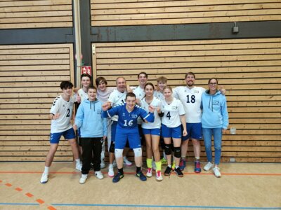 Veranstaltung: Spitzenspiel der Volleyball-Bezirksliga Herren Nord 09.  -  10. Feb 2025