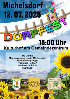 Veranstaltung: Dorffest in Michelsdorf Sa 12. 07. 2025