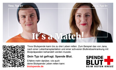 Veranstaltung: Blutspenden Mi 26. 11. 2025
