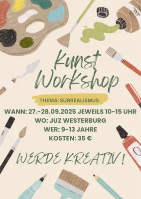 Veranstaltung: Kunstprojekt Surrealismus 27. – 28.09.2025