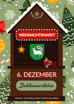 Veranstaltung: Weihnachtsmarkt Sa 06.​12.​2025