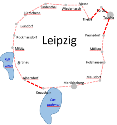 Roter Weg Paunsdorf-Thekla (Bild vergrößern)
