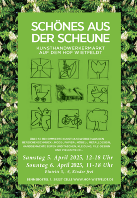 Veranstaltung: Schönes aus der Scheune 05.  -  06. Apr 2025