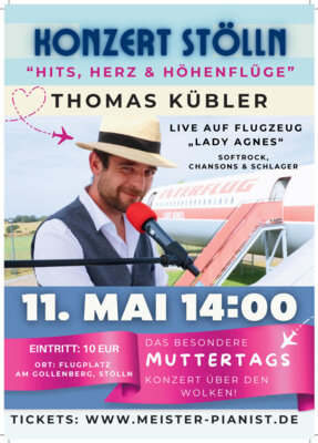Flyer Thomas Kübler in Stölln (Bild vergrößern)