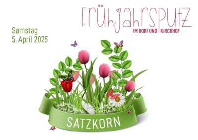 Veranstaltung: Frühjahrsputz in Satzkorn