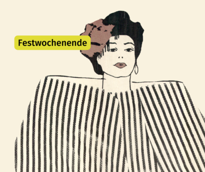 Modenschau mit Modellen der Modegruppe Wachholz