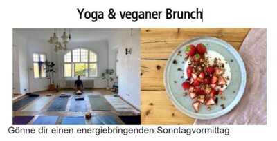 Yoga & veganer Brunch (Bild vergrößern)