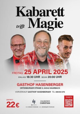Kabarett trifft Magie