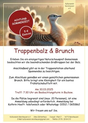 Flyer Trappenbalz & Brunch
