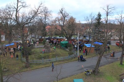 Weihnachtsmarkt in Werchow. Foto: Verein
