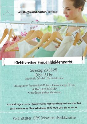 Kiebitzreiher Frauenkleidermarkt